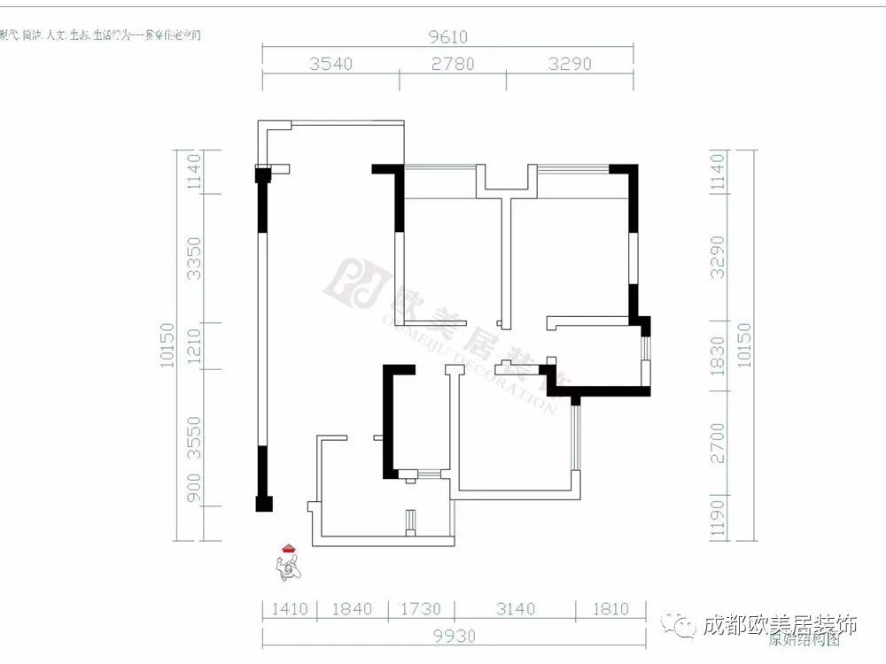 成都装修案例香瑞楠府